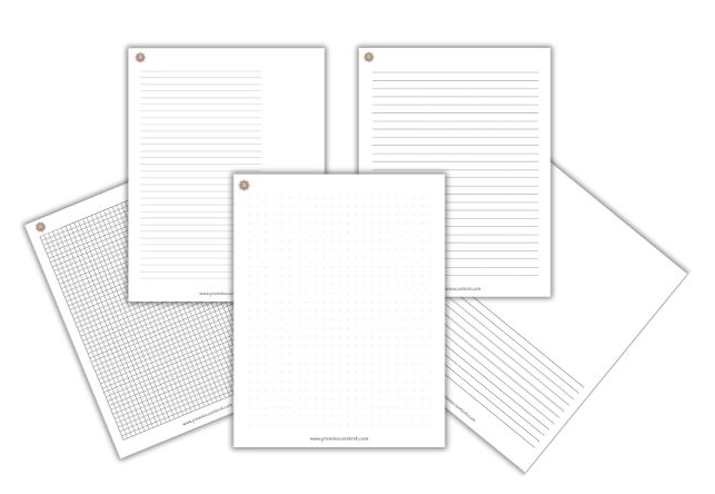 Journal Page Templates to Try: 6 One-Page Sample Interiors