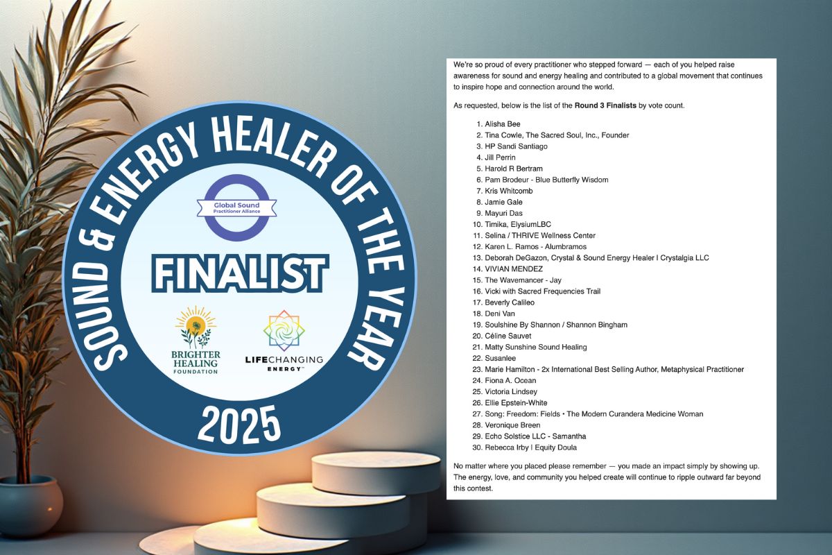 Raising the Frequency and Awareness of Sound and Energy Healing