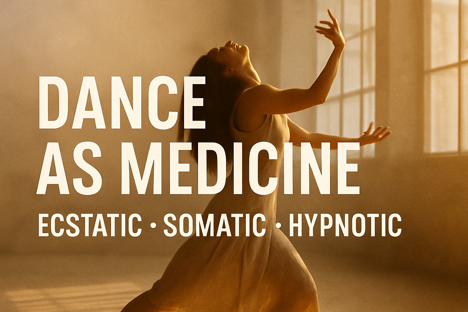When the Body Leads: The Fusion of Ecstatic, Somatic and Hypnotic Dance