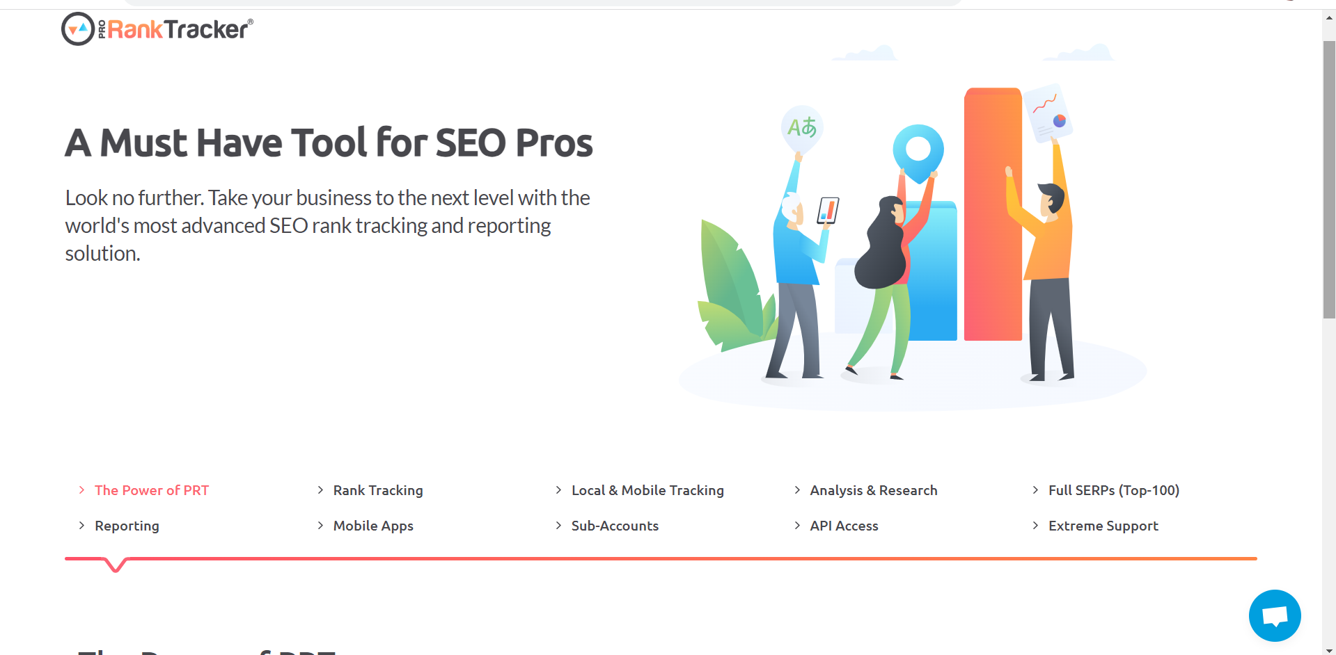 Pro Rank Tracker SEO Tools Features