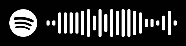 scannable Spotify code