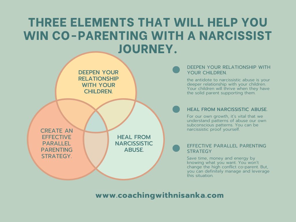 How to parent with a narcissist whilst preserving sanity