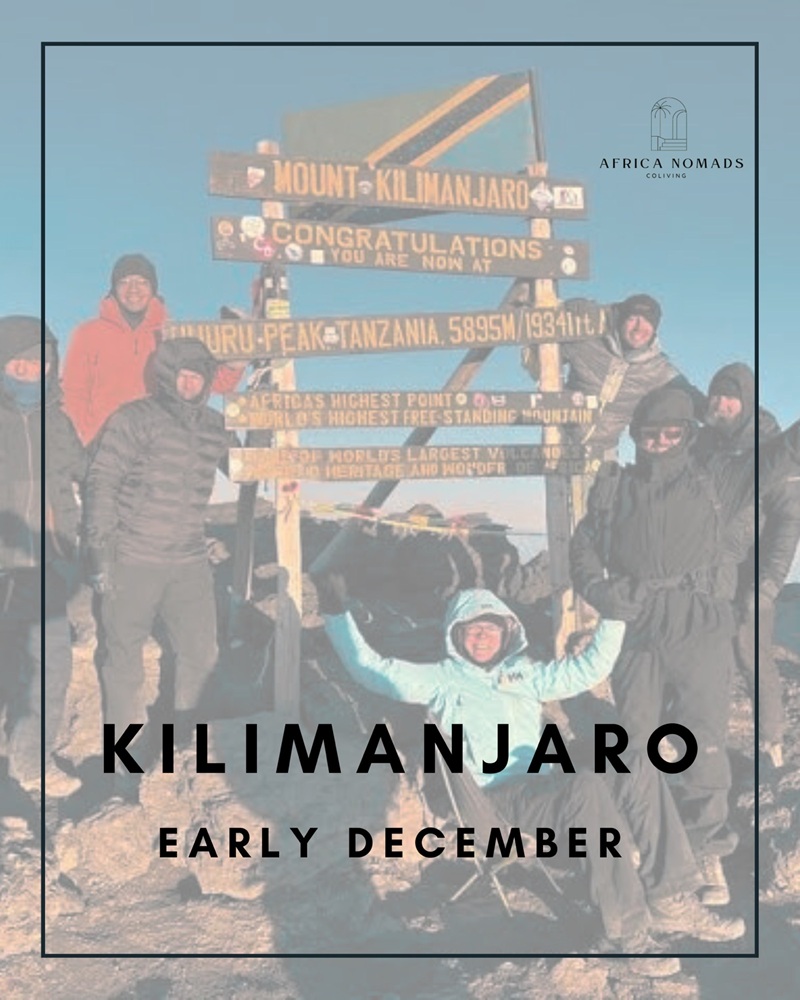 remote workers climb kilimanjaro