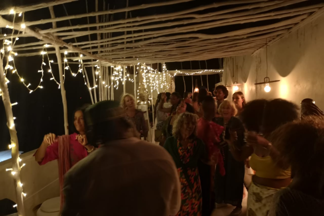 Delicious meals served in AfricaNomads Coliving Retreats