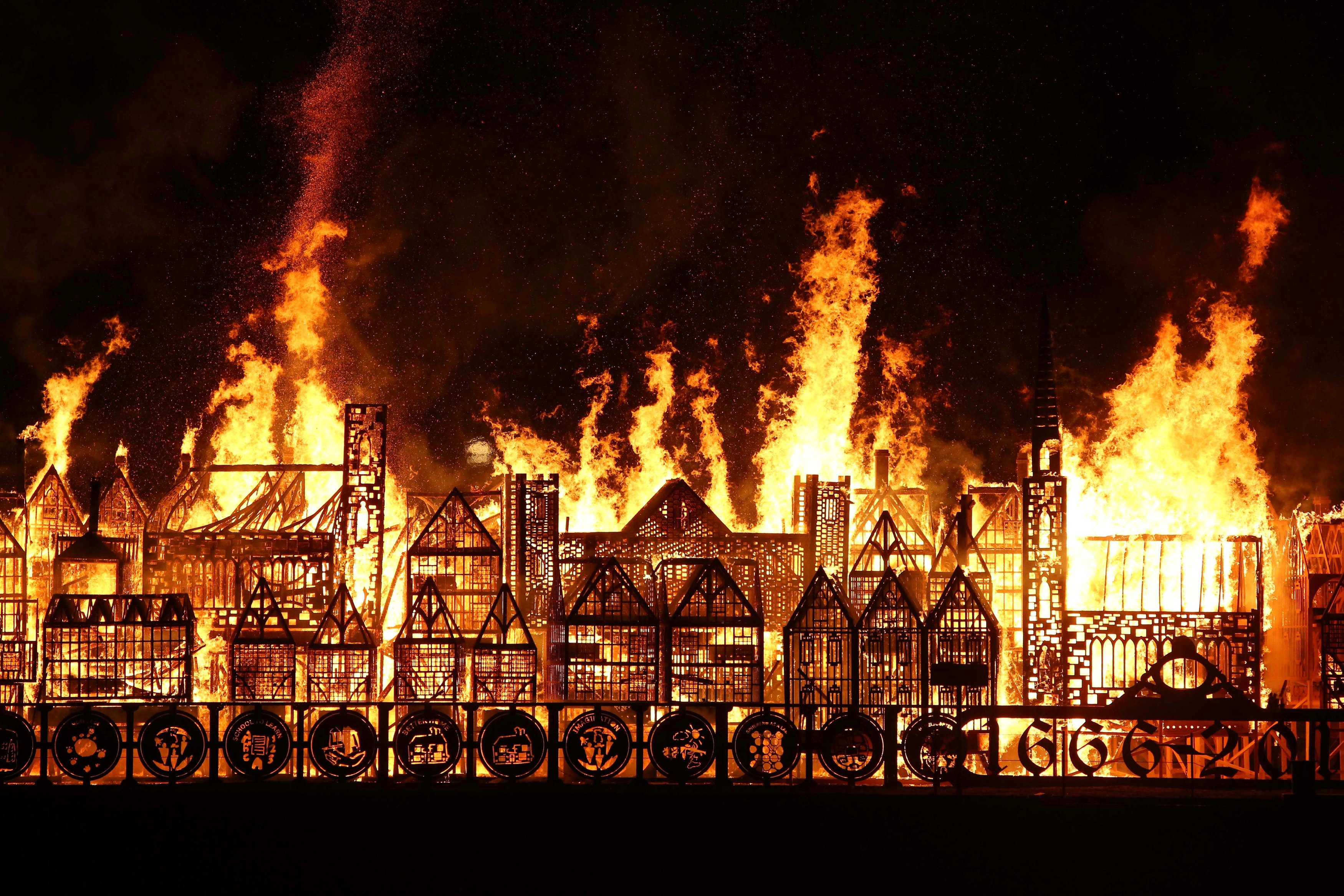 Fire in London