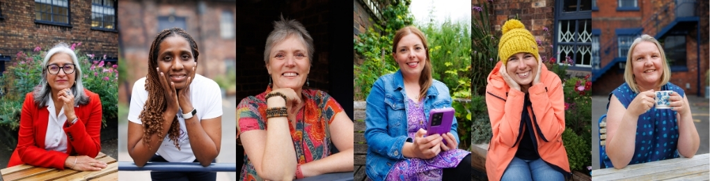 A collage of brand images of women business owners - personal brand photography