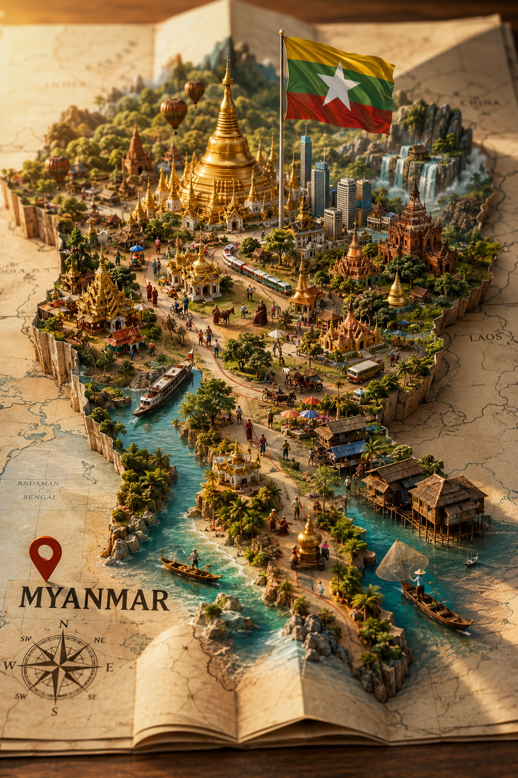 La riapertura del Myanmar