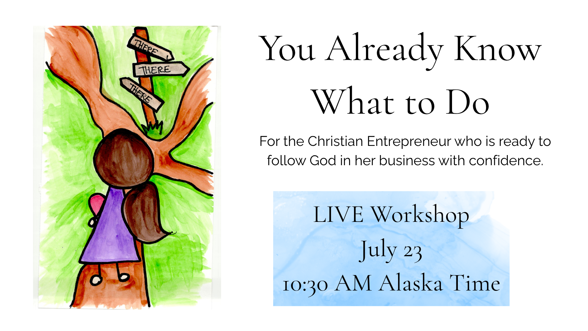 LIVE Workshop July 23rd
