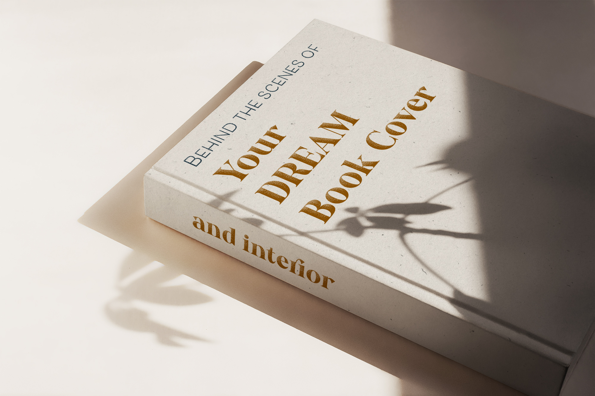 Behind the scenes of your Dream Book Cover and Interior