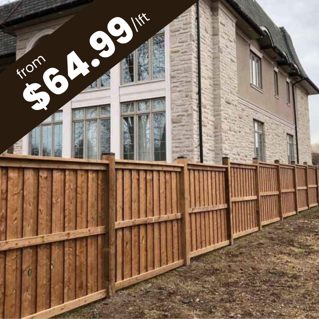wood fence installation price