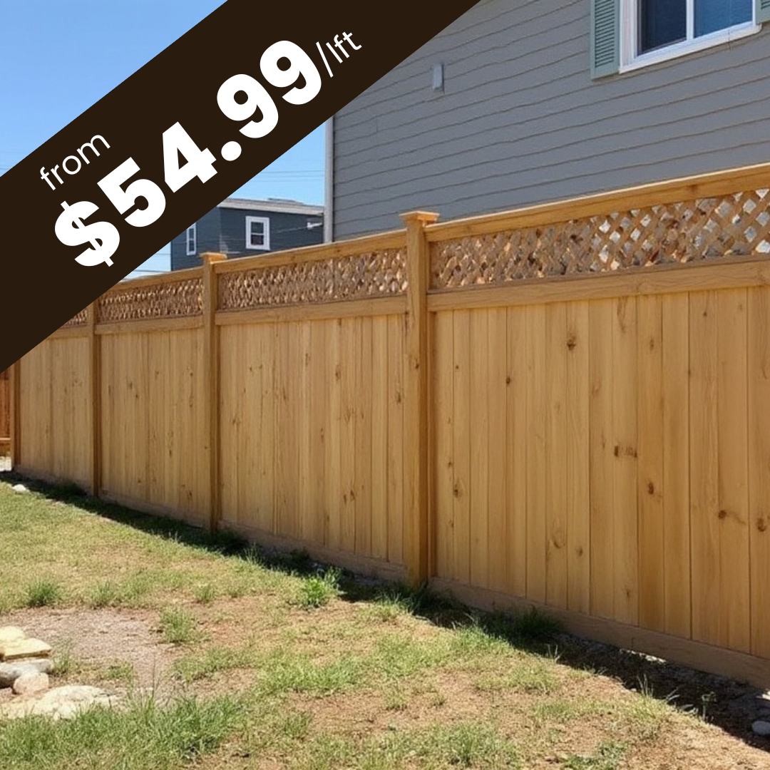 wood fence installation price