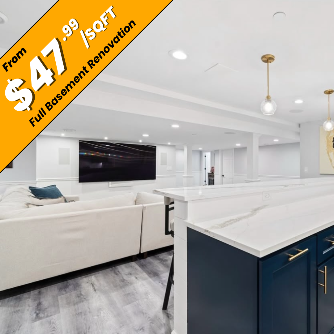 Basement renovation price