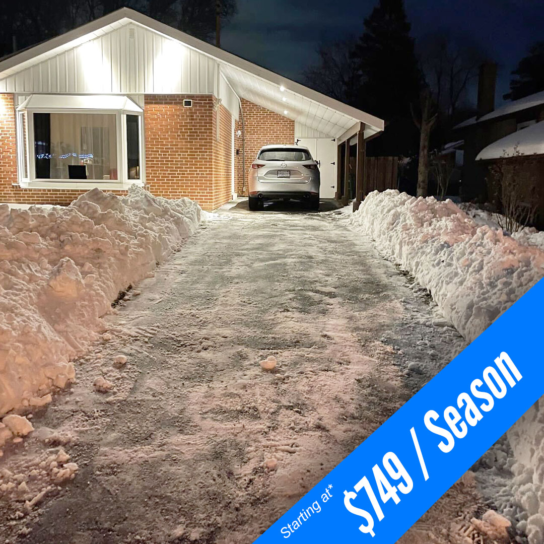 Residential Snow Removal Oakville & Mississauga FROM 749