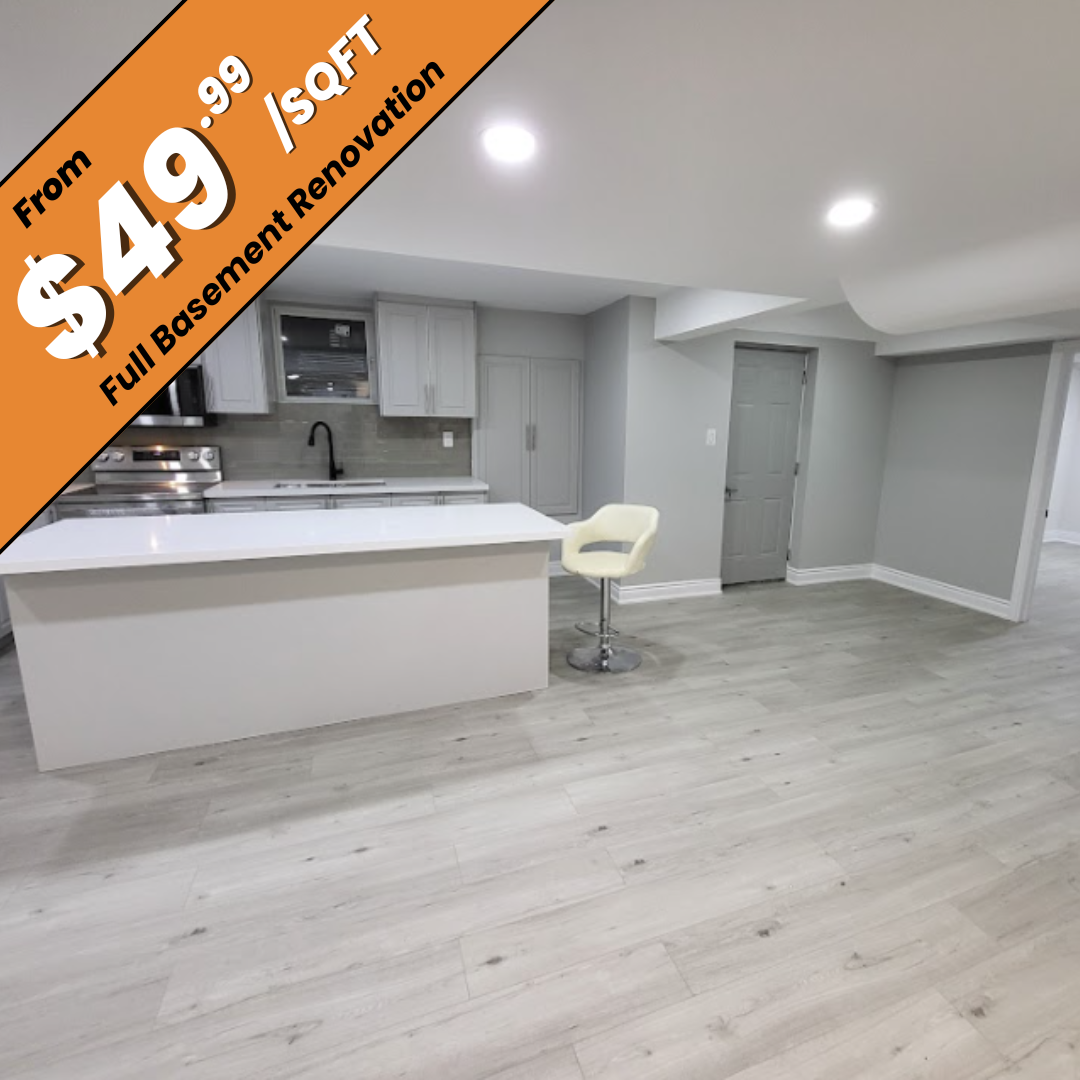 Basement renovation price