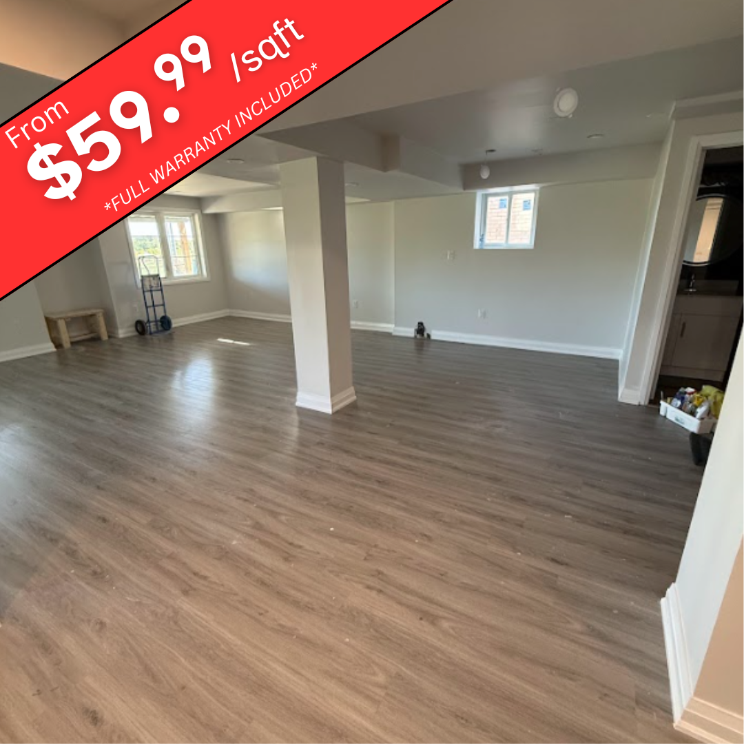 Basement renovation price