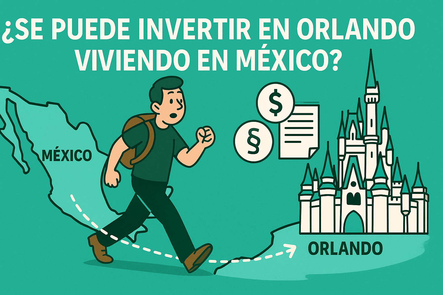 ¿Se puede invertir en Orlando viviendo en México? La respuesta que no te esperabas