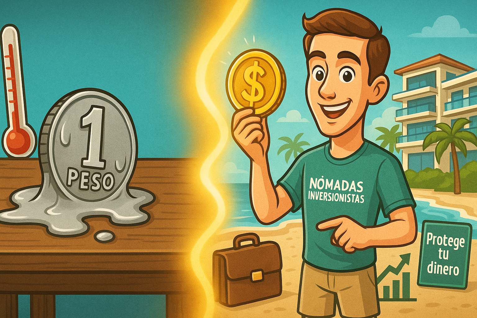 Cómo proteger tu dinero de la devaluación (y ganar mientras el peso pierde valor)