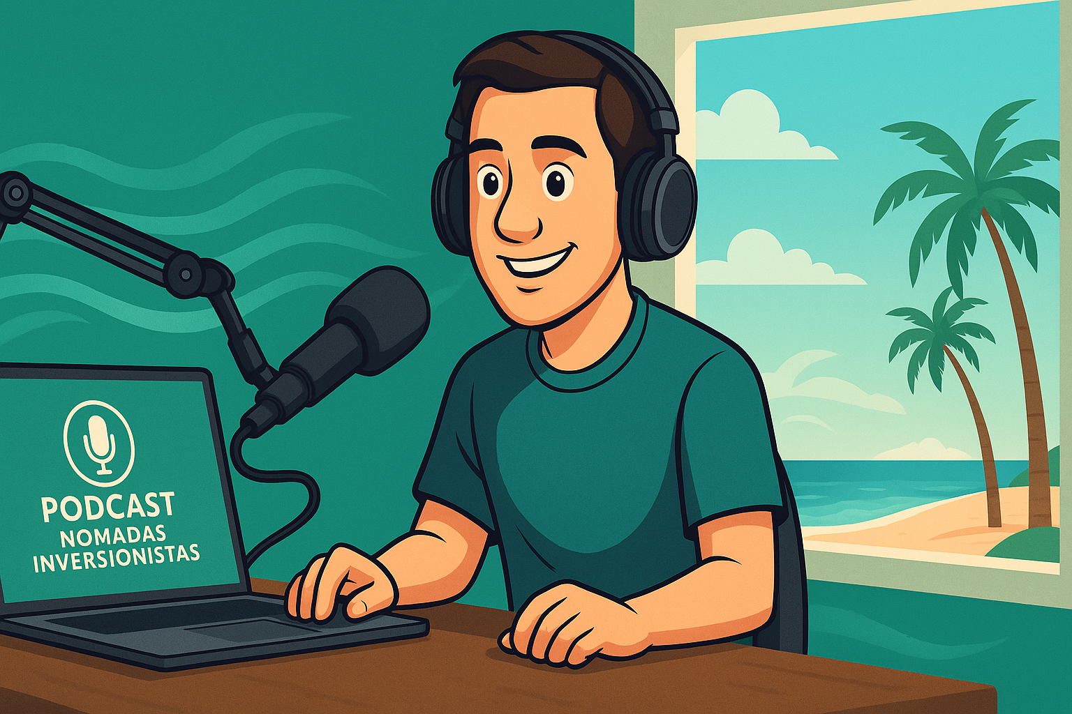 🎙️ Podcast Nómadas Inversionistas: Educación diaria para construir tu patrimonio en la playa