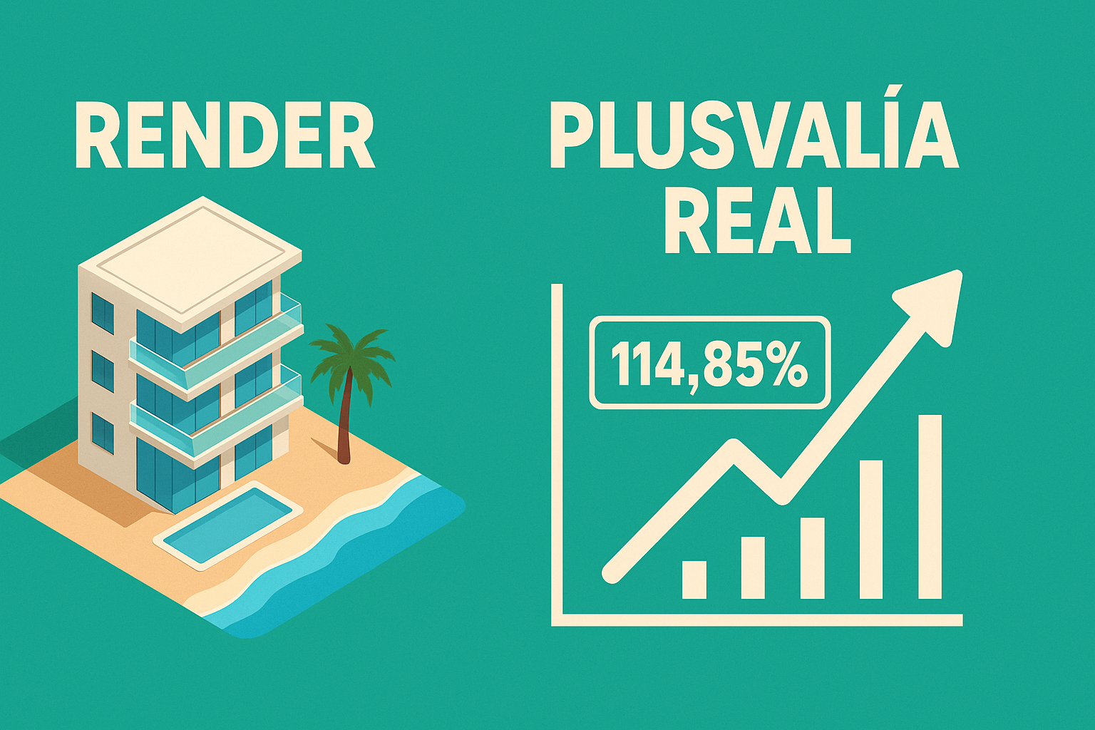 Este proyecto creció 114.85% en menos de 3 años: la verdad detrás de la plusvalía en inversiones de playa