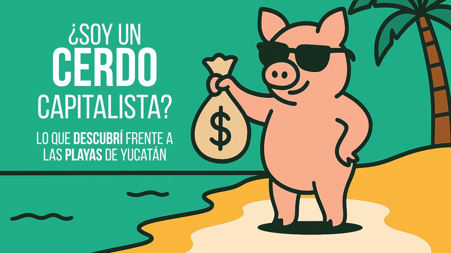 ¿Soy un cerdo capitalista? Lo que descubrí frente a las playas de Yucatán