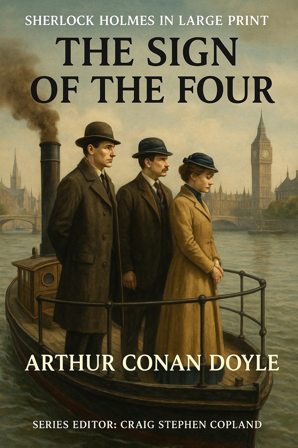 The Sign of Four - Sherlock Holmes in Large Print