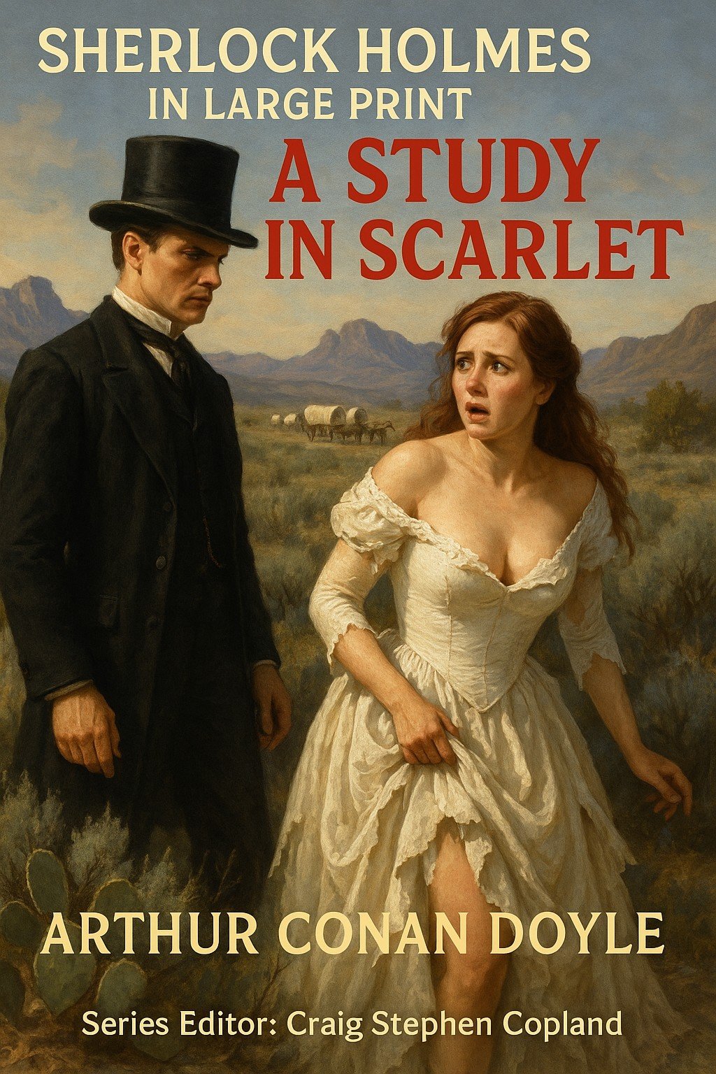 A Study in Scarlet - Sherlock Holmes in Large Print