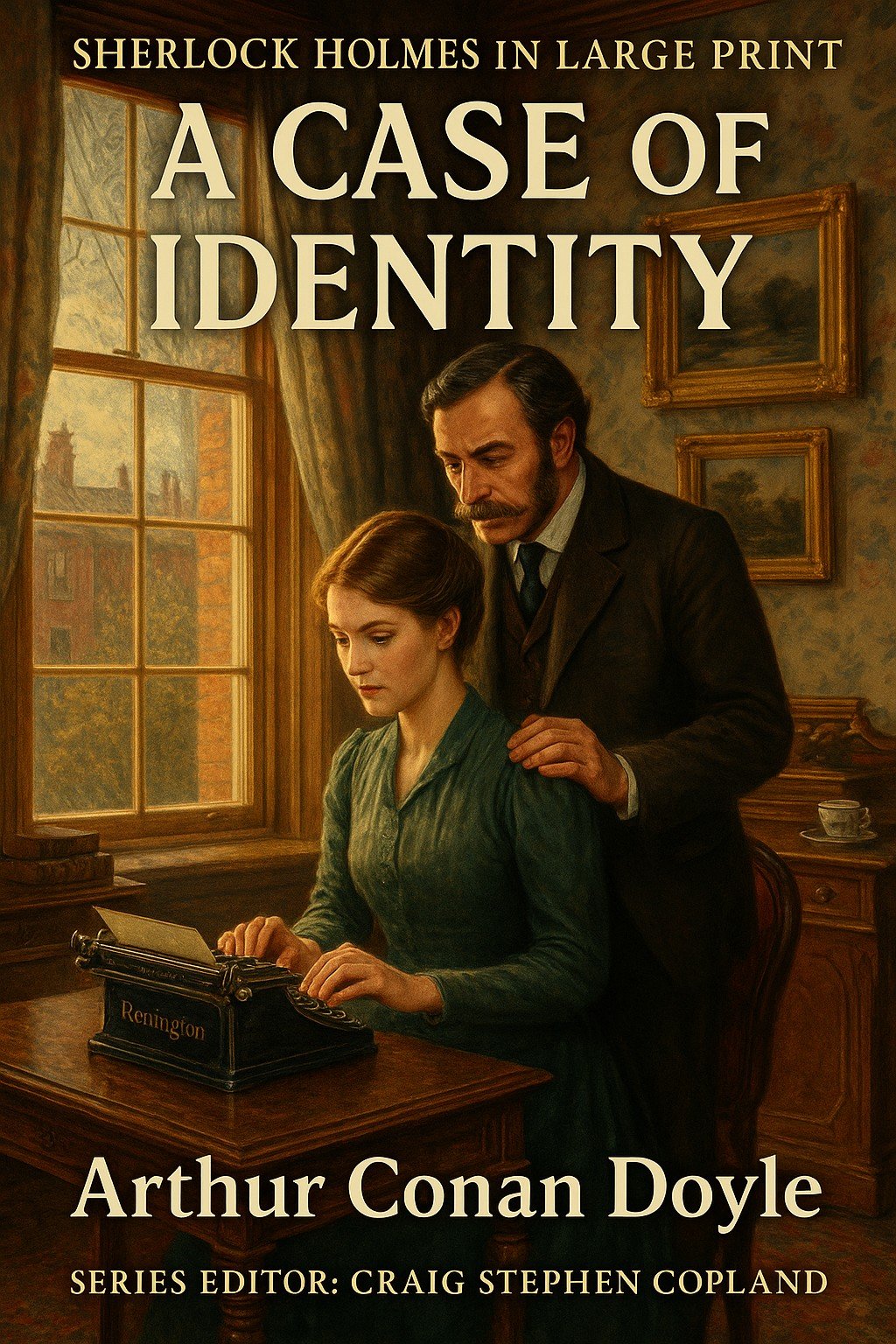 A Case of Identity - Sherlock Holmes in Large Print