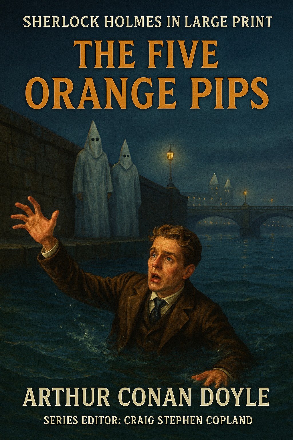 The Five Orange Pips - Sherlock Holmes in Large Print
