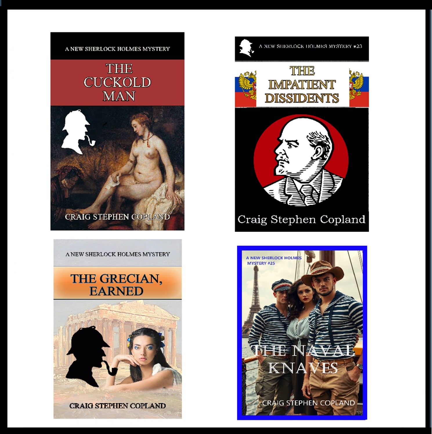 Sherlock Holmes Never Dies: Boxed Set Six: New Sherlock Holmes Mysteries (New Sherlock Holmes Mysteries: Boxed Sets) (Volume 6)