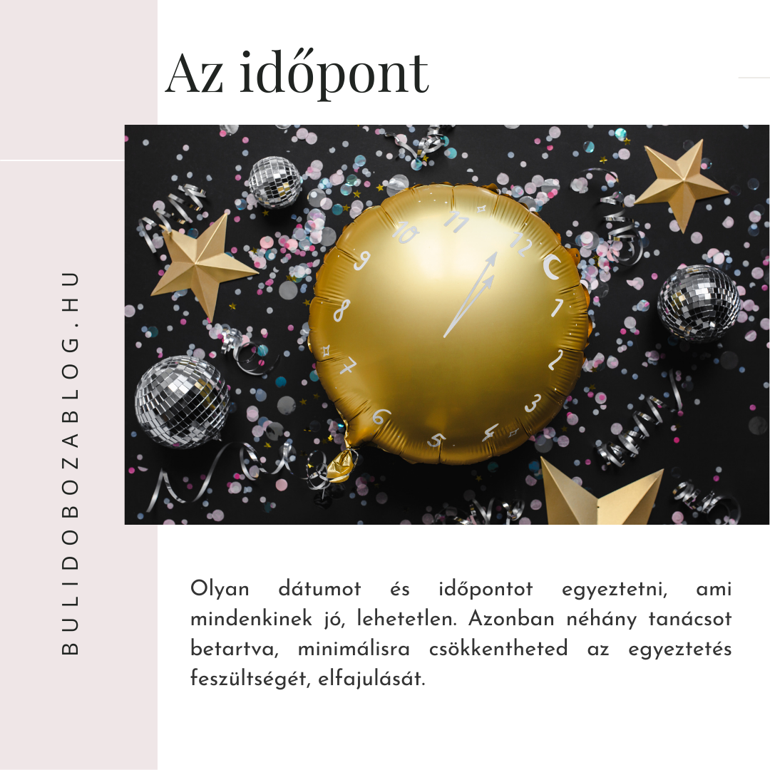 Tisztázandó alapok - az időpont