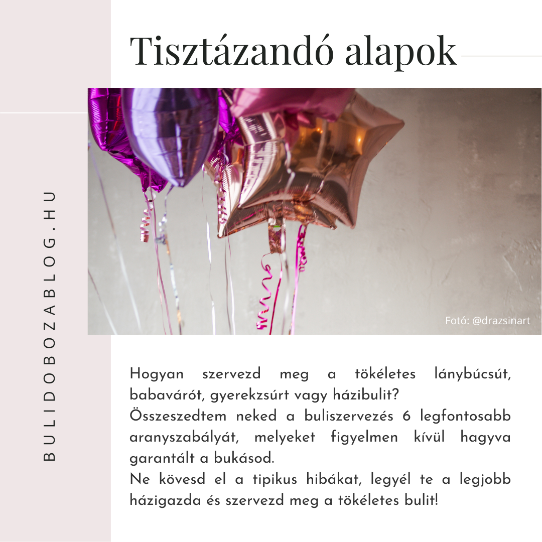 Tisztázandó alapok - Bevezető