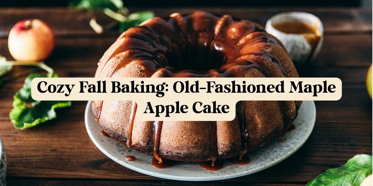 Cozy Fall Baking: Old-Fashioned Maple Apple Cake