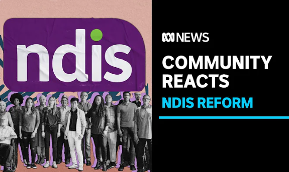 ABC News cover image of Community Reacts NDIS Reform story