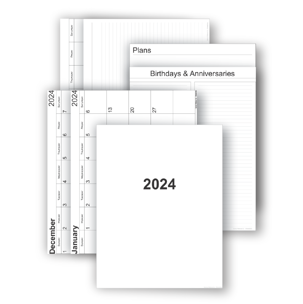 Product image. Planner Pure 2024.