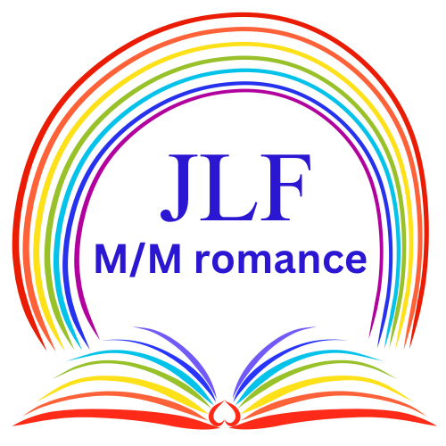 JLF logo - book and rainbow