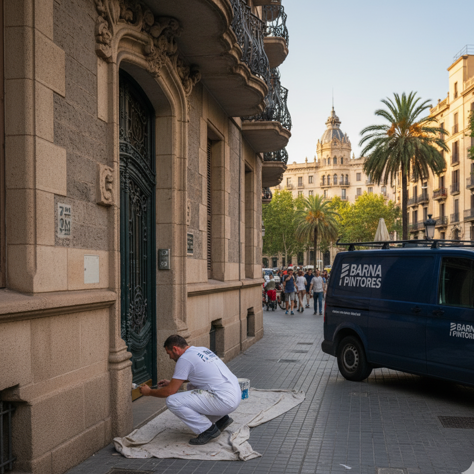 Pintura de fachadas y edificios