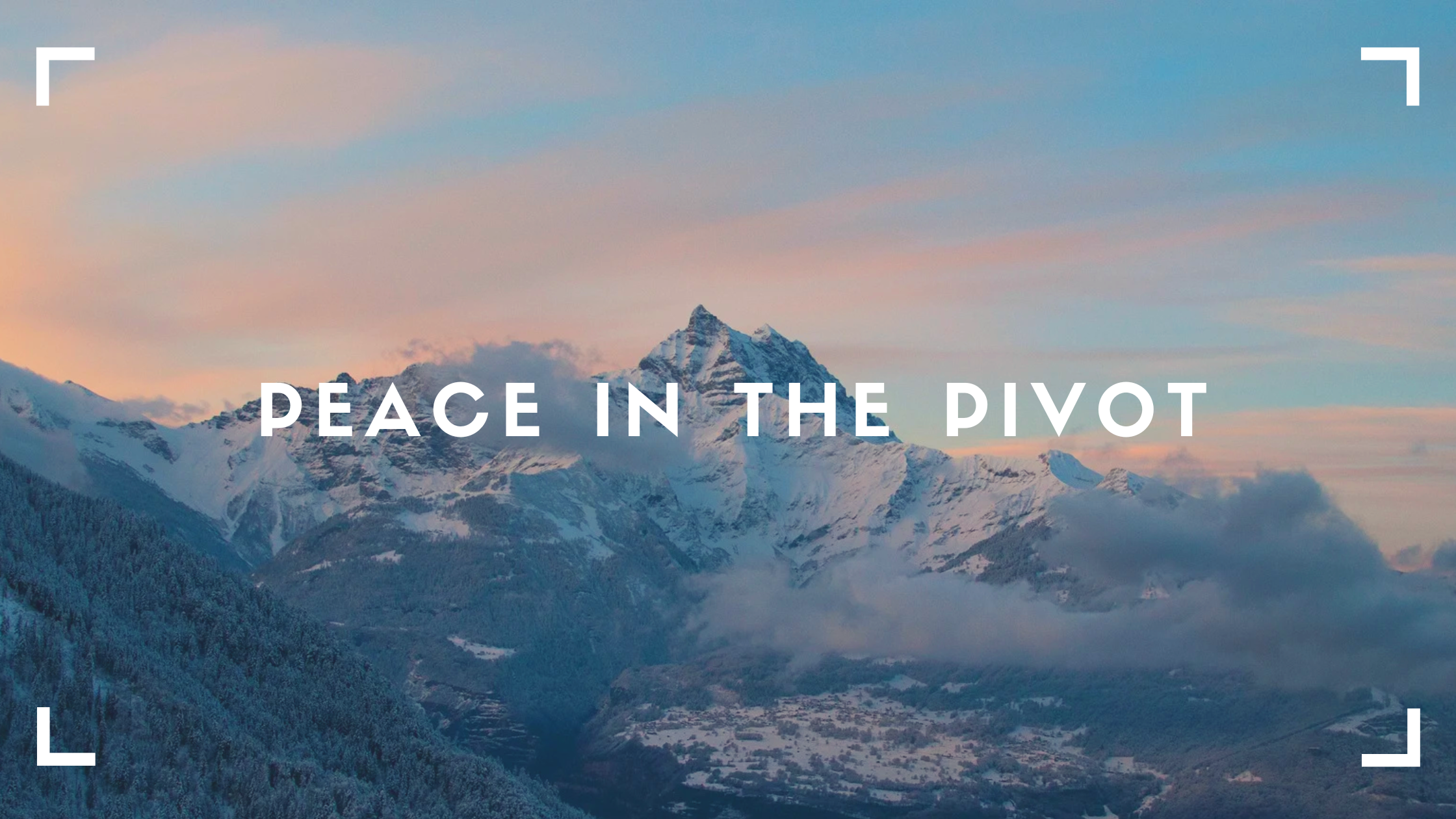 Peace in the Pivot