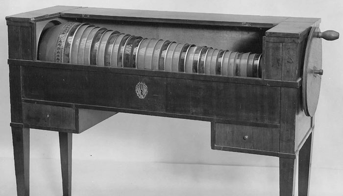 El magnetismo animal de un cristalófono