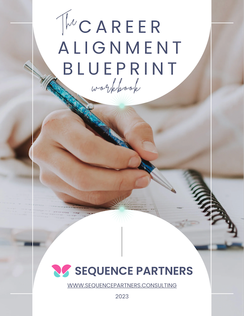 Career alignment blueprint cover sequence partners