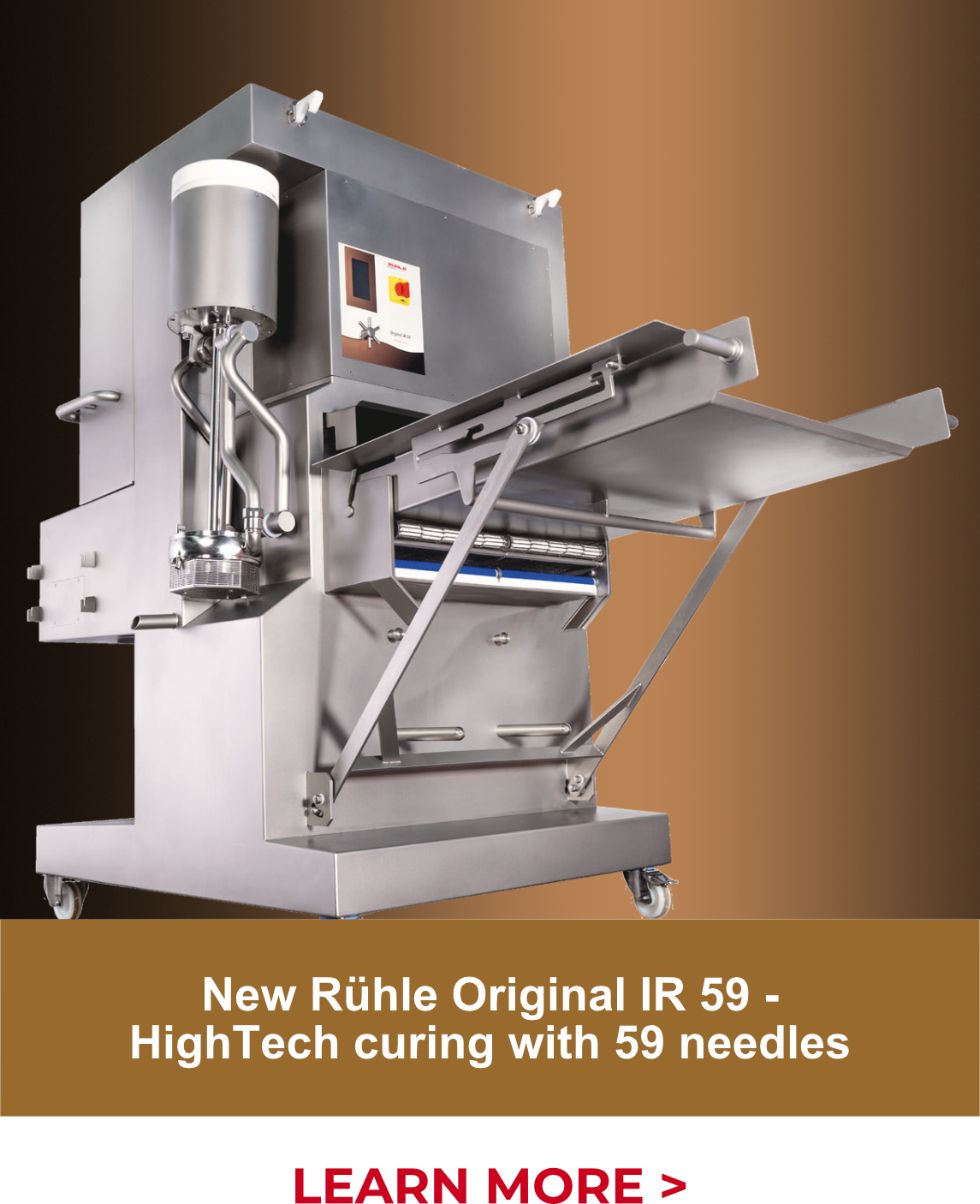 New Rühle Original IR 59 -  HighTech curing with 59 needles