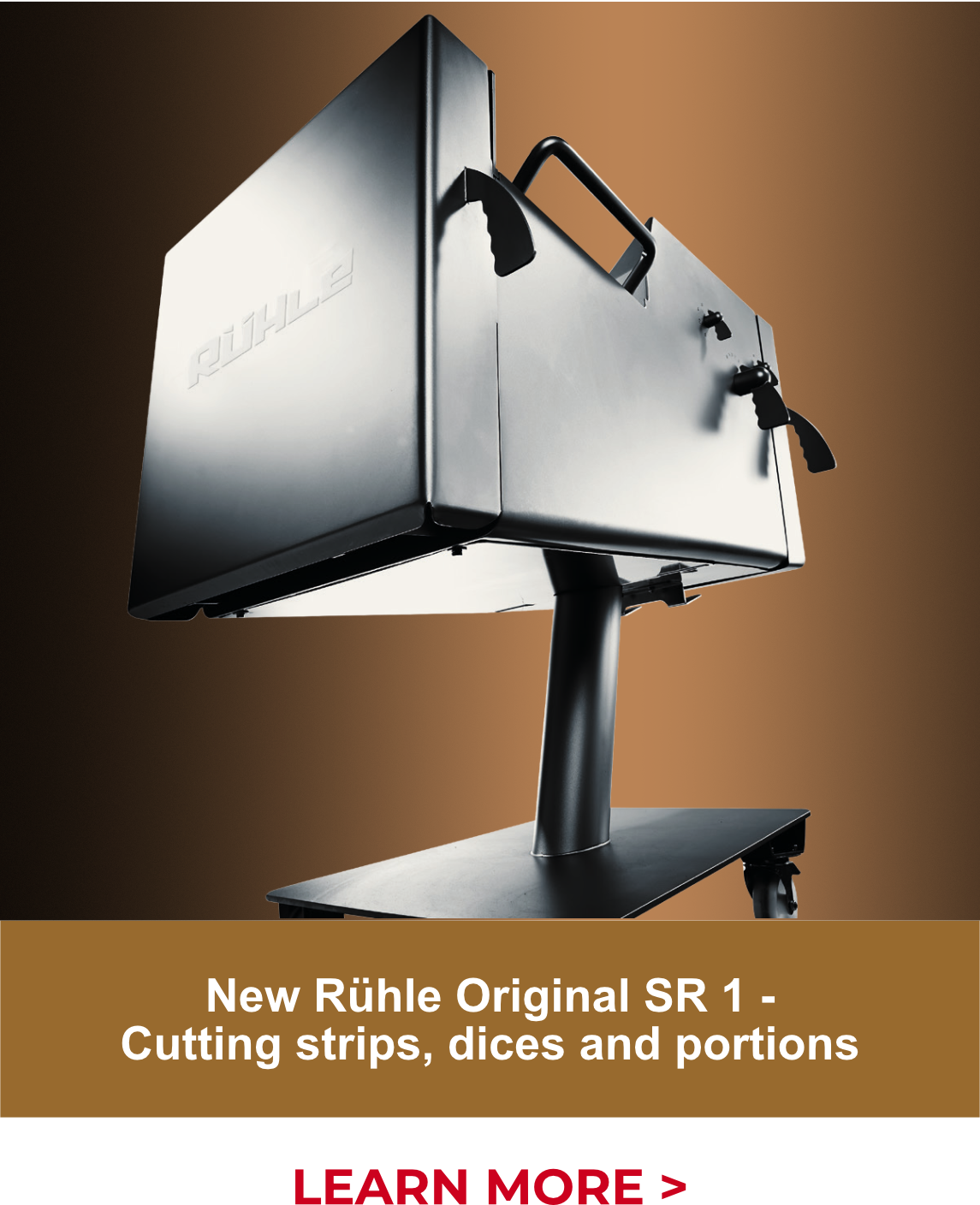 New Rühle Original SR 1 -  Cutting strips, dices and portions