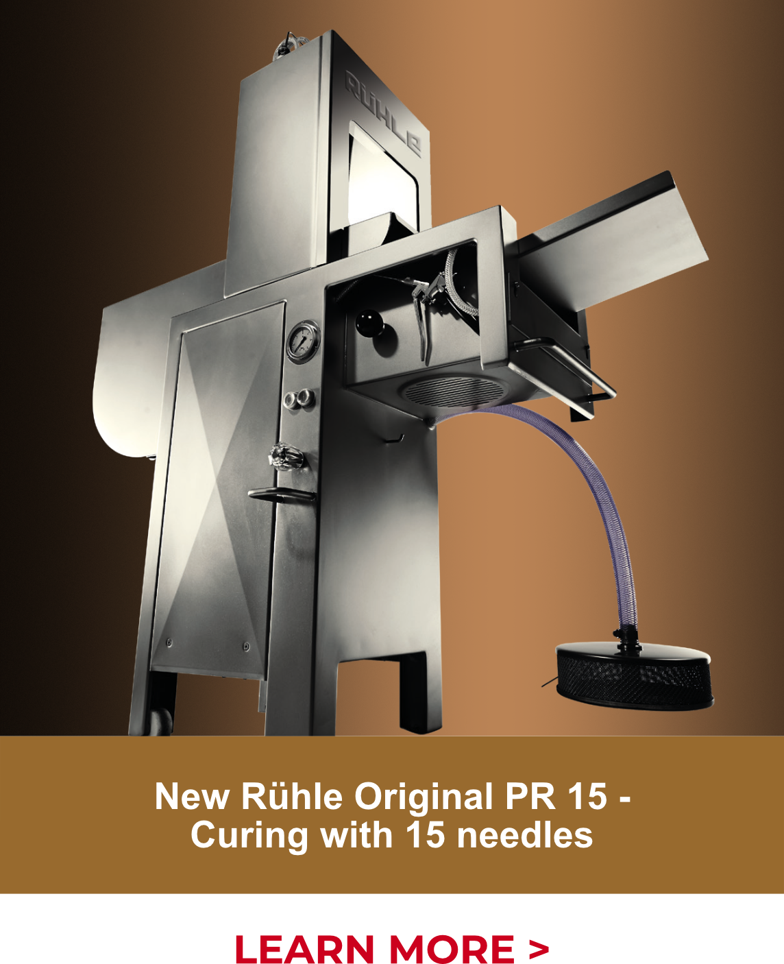 New Rühle Original PR 15 -  Curing with 15 needles