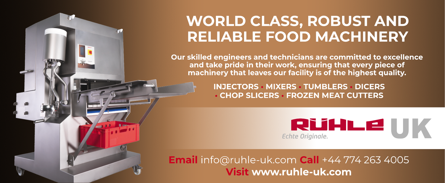 New Rühle world class, robust and reliable range of food machinery