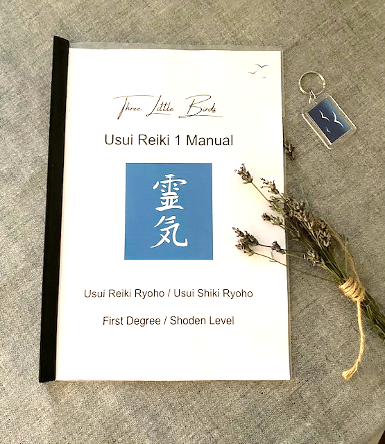 learn reiki with three little birds - reiki 1 training course manual