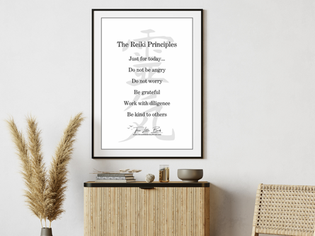 the five reiki principles - free download