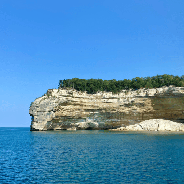 Indian Head at Pictured Rocks