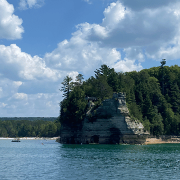 Miners Castle at Pictured Rocks