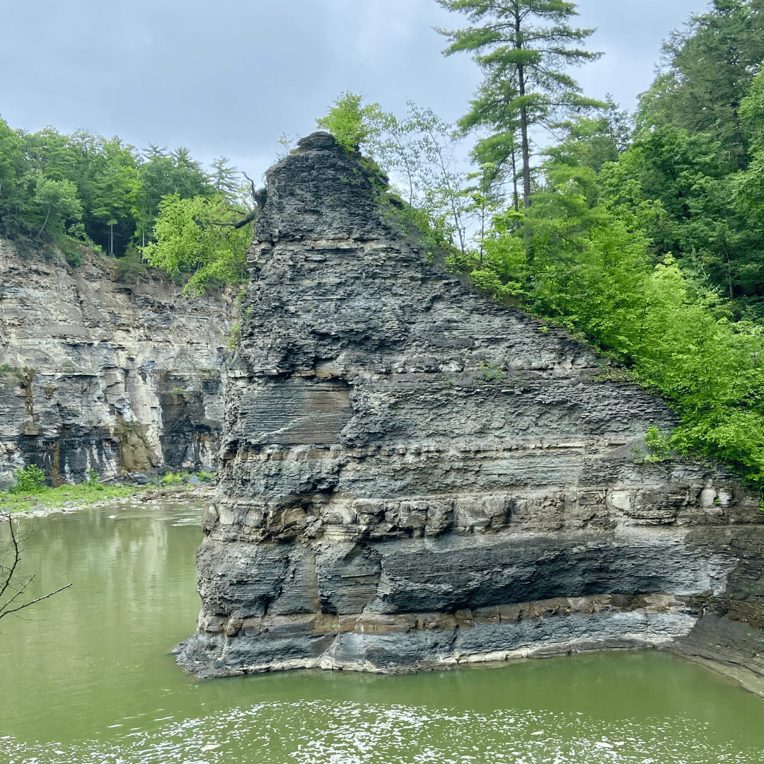 Letchworth State Park Sugar Loaf or Cathedral Rock