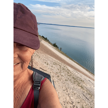 Sleeping Bear Dunes 450-foot dune drop