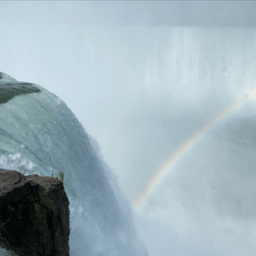 Bridal Veil Falls at Niagara Falls New York